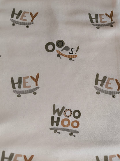 French Terry Hey Woo Hoo