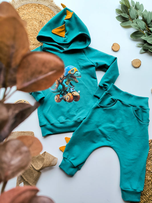 Dino Hoodie & Pumphosen Set gr. 74 - 140