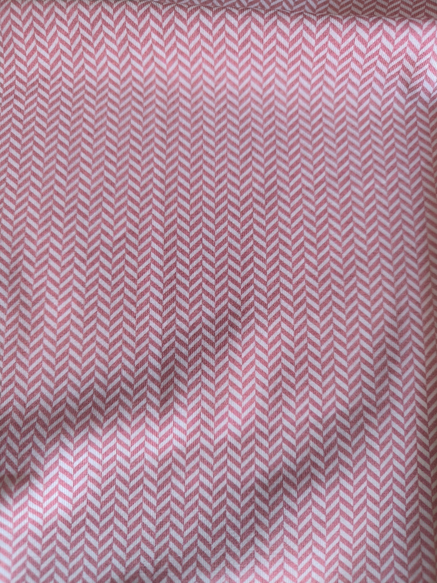 Jersey Fischgräten rosa