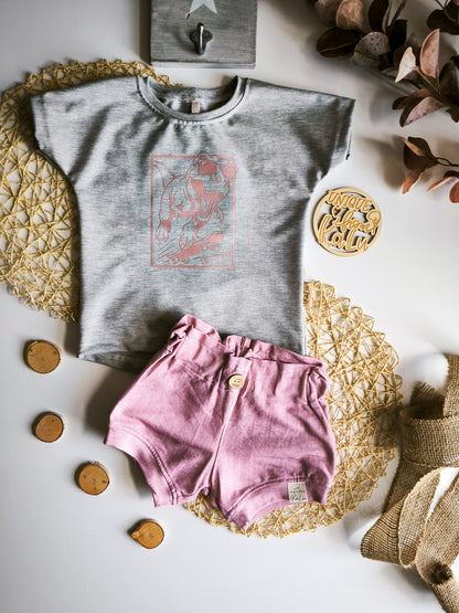 Dino Shirt mit Sunny Shorts gr. 56-140