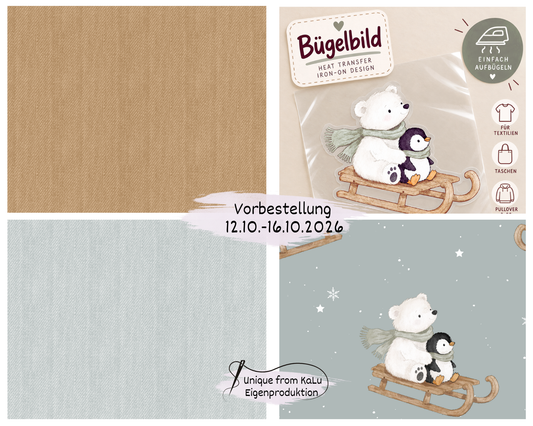 Eisbär & Pinguin mit Kombi