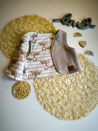 Weste zum wenden ab Gr. 74