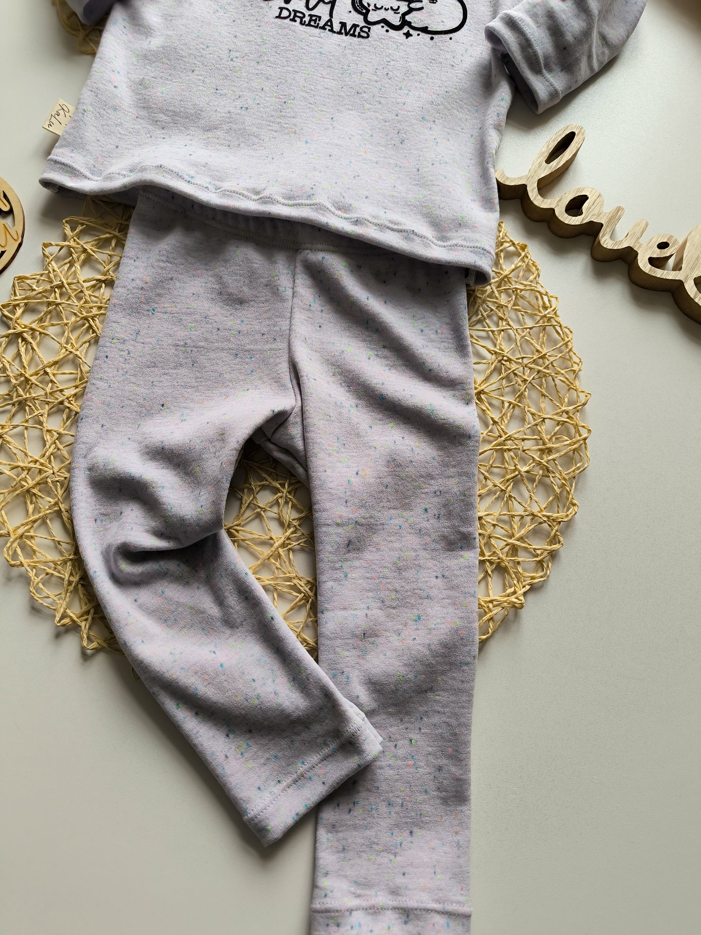Set Longsleeve mit Leggings mit Plott ab Gr. 62