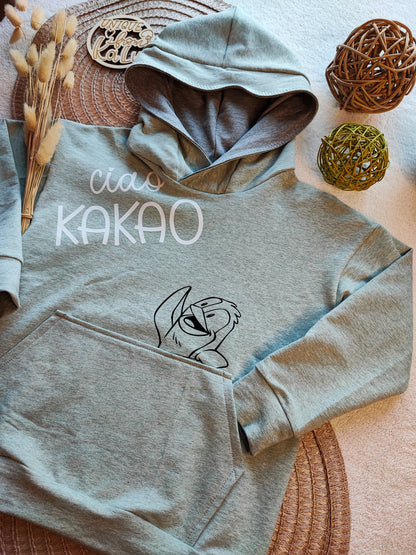 Hoodie mit Kapuze und Bauchtasche ab Gr. 74