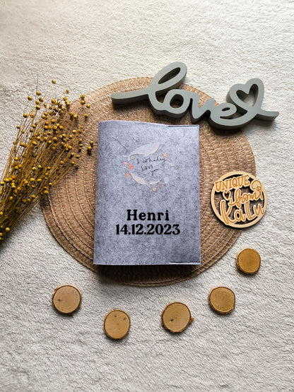 Personalisierte U - Hefthülle / Mutterpass