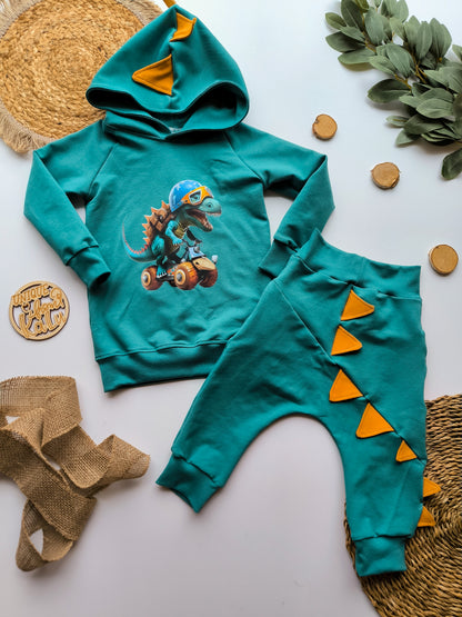 Dino Hoodie & Pumphosen Set gr. 74 - 140