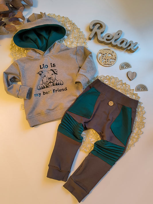 Hose Chilly mit Biesen und Tasche ab Gr. 56