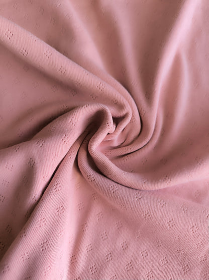 Jersey lochstrick Jersey Rosa