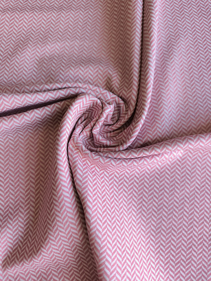 Jersey Fischgräten rosa