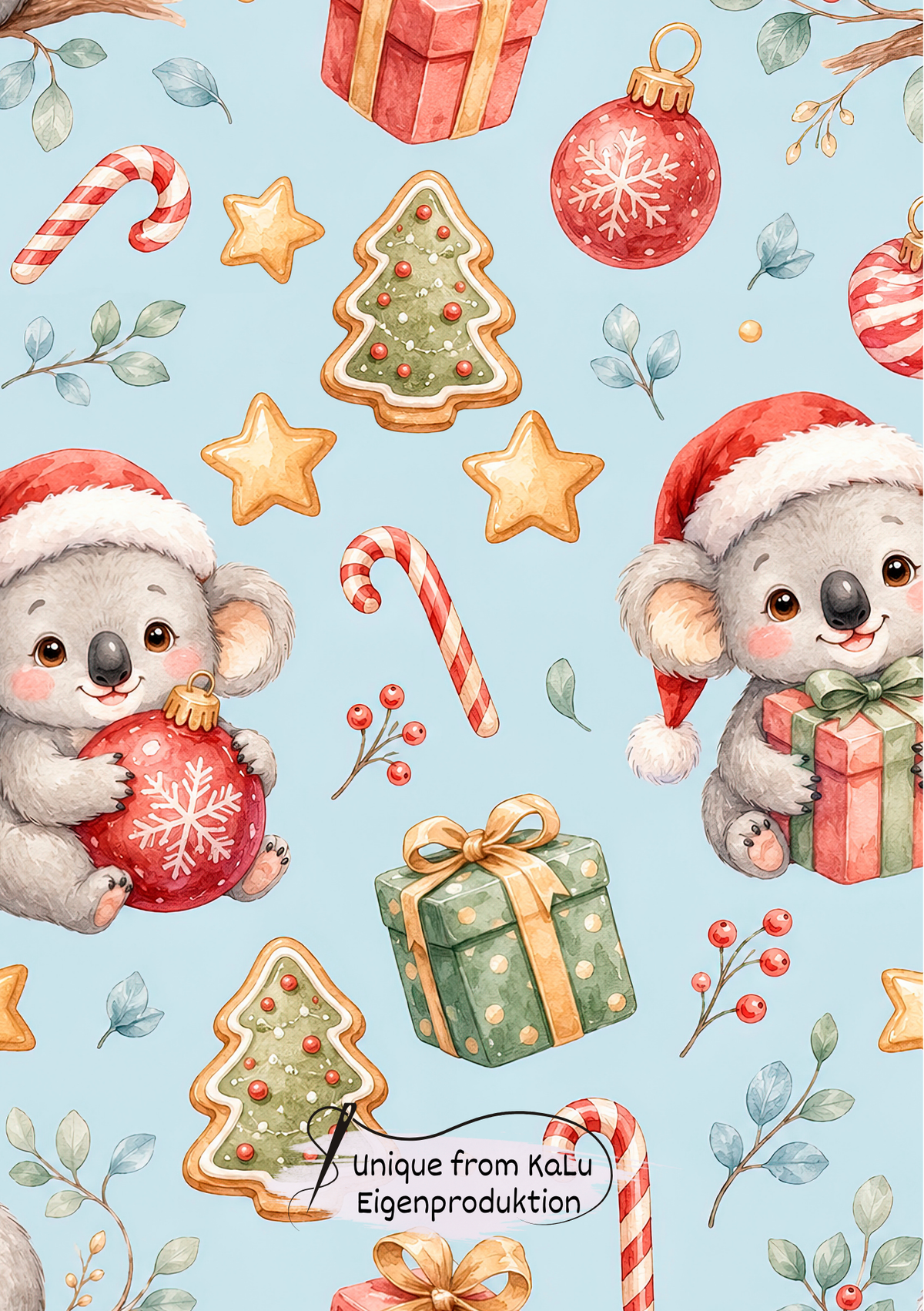 Weihnachtlicher Koala