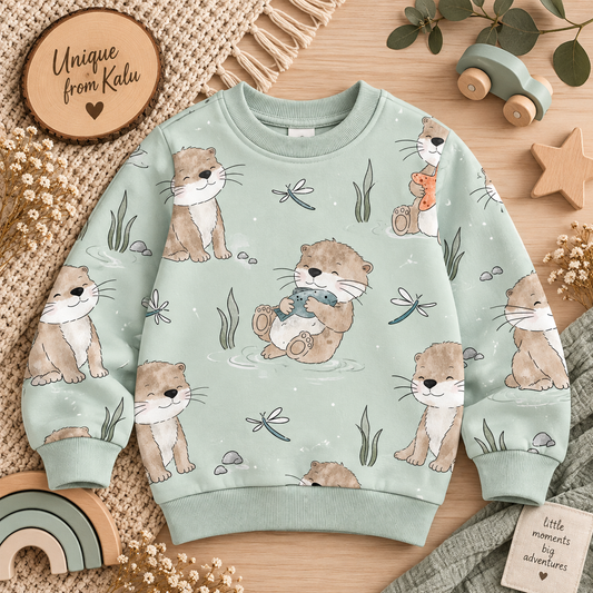 Verspielter Otter