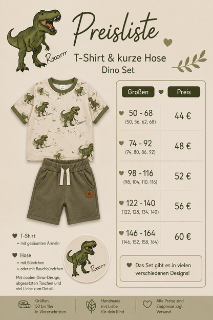T-Shirt mit Shorts